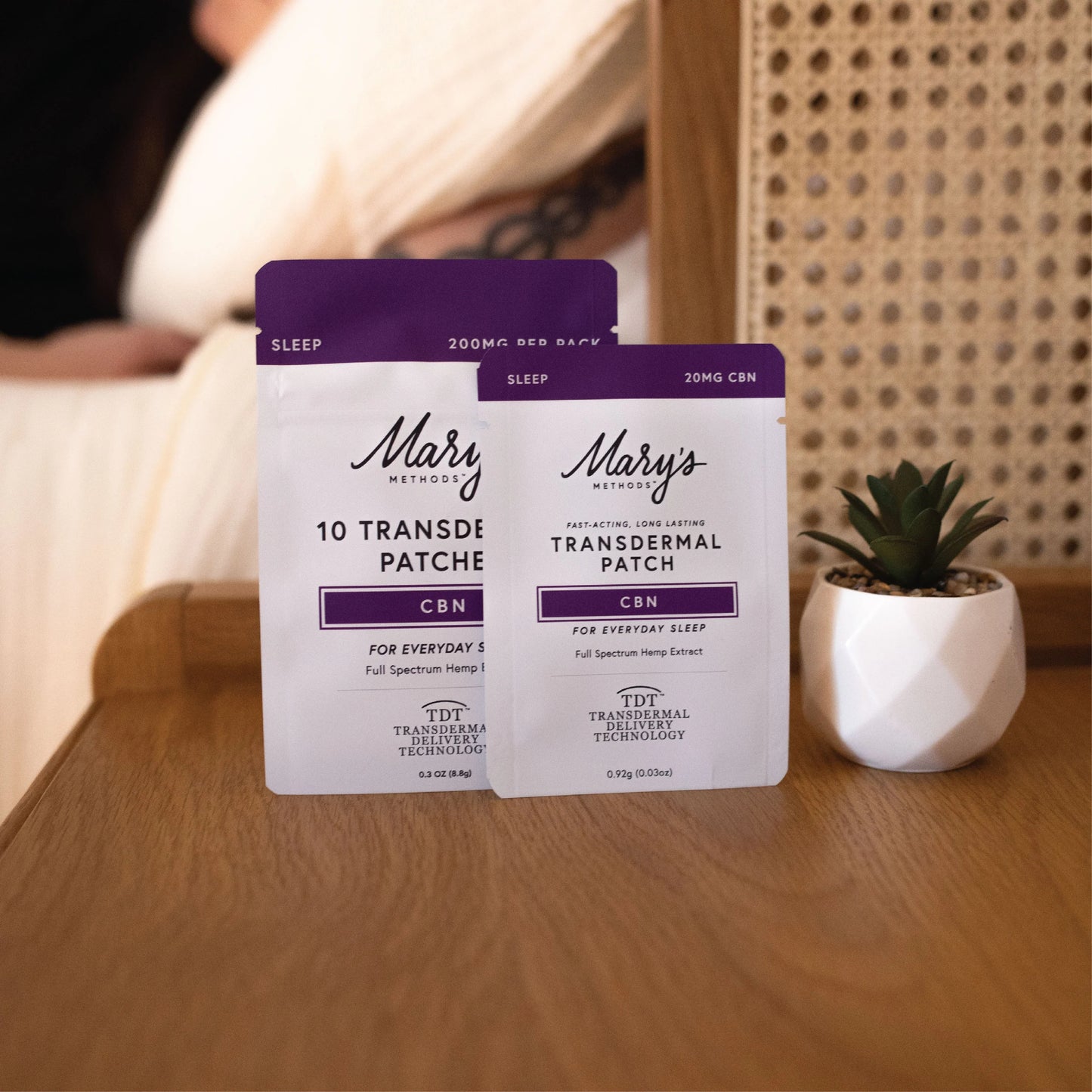 Mary's Methods: Sleep (CBN) Transdermal Patch Multi-Pack (Coming soon…)