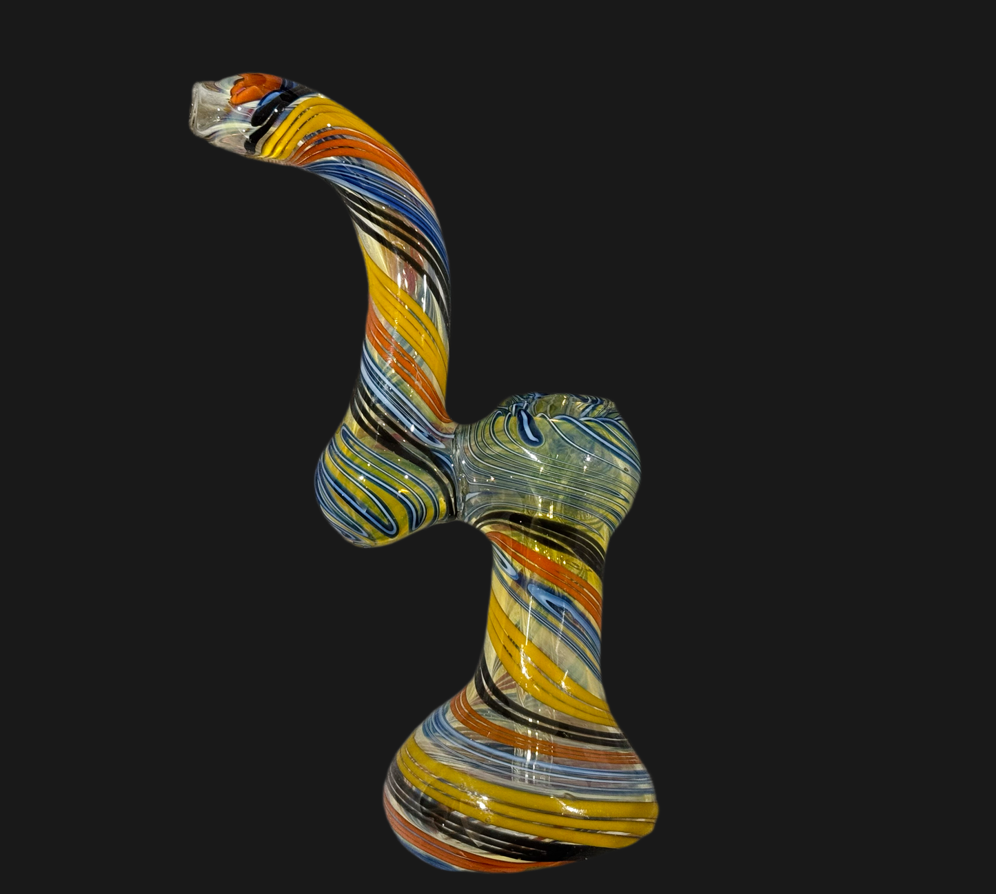 Multicolor Water Bubbler Pipe