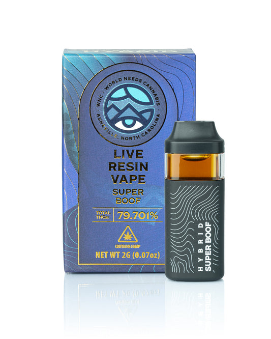 WNC-CBD: THCa Live Resin Disposable Vape 2g (Coming Soon...)