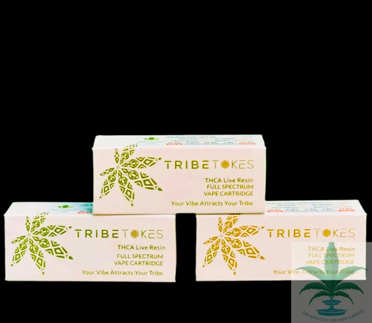 TribeTokes- THCa Live Resin Full Spectrum Vape Cartridges, 1.0 Gram TribeTokes