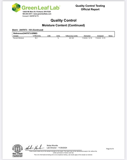 Forbidden V, 12.1% CBDa/7.1% CBDVA (5% of each sale goes to Organization for Autism Research) (<0.3% Delta-9 THC)