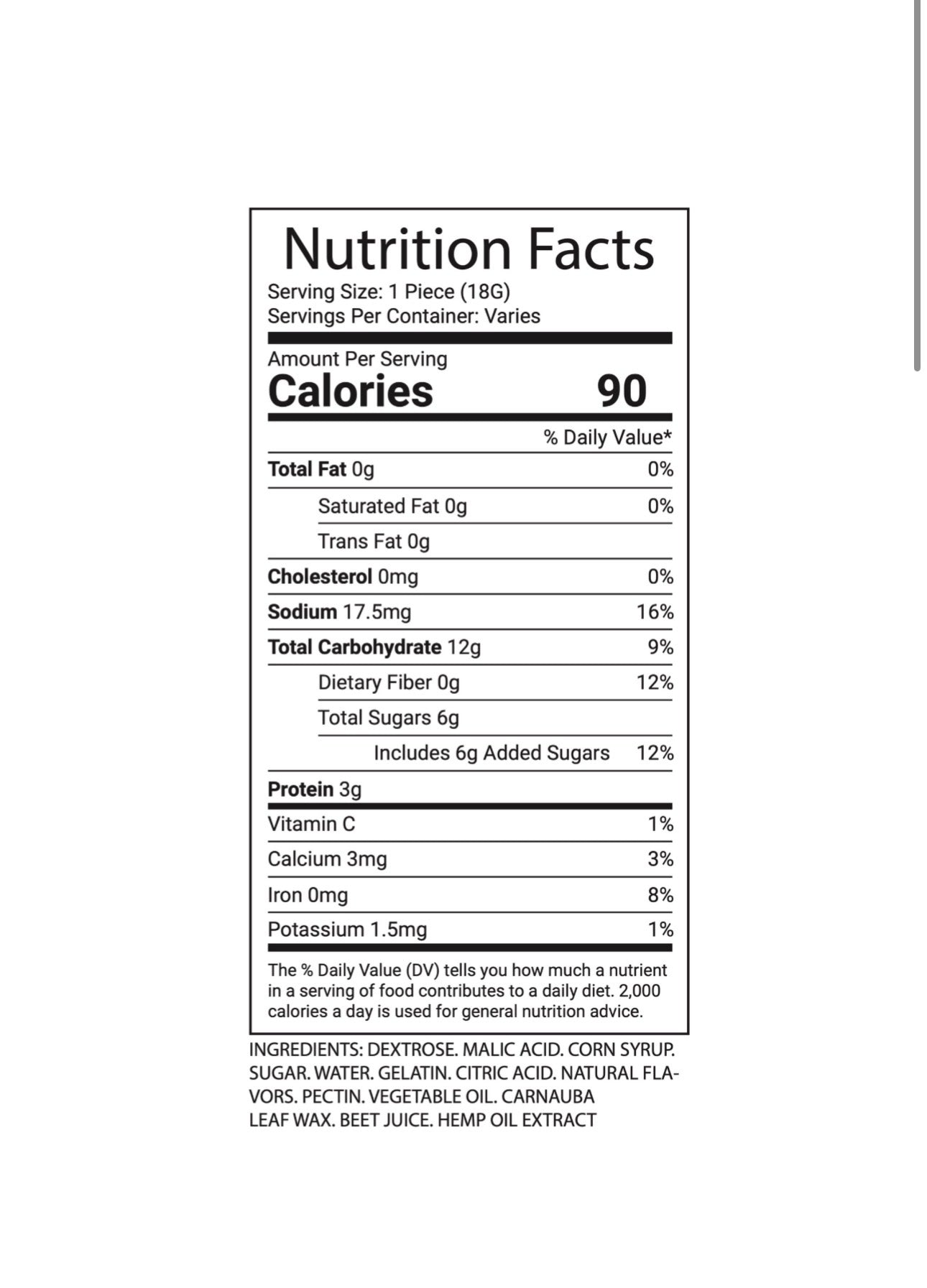 TFCC “Strawberry Cough” Live Resin Gummies (Pink Lemonade flavored)— 50mg THC/35mg CBD each (<0.3% Delta-9 THC) (Coming soon…)