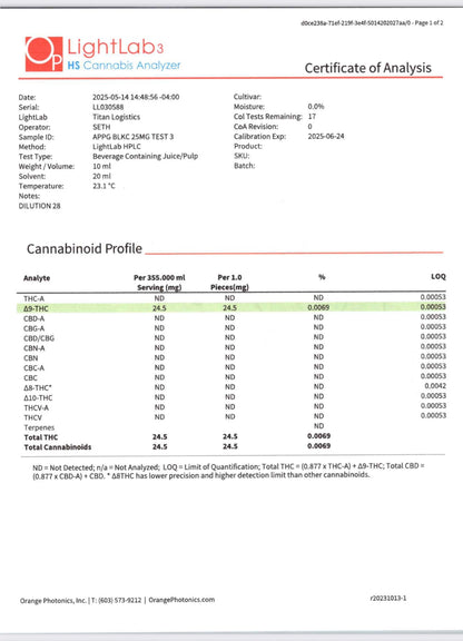 App Girls Cannabis- Black Cherry Soda
