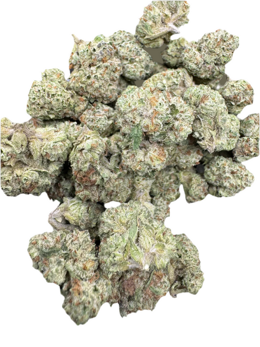 Blueberry Muffin [smalls] (Indica), 31.97% THCA