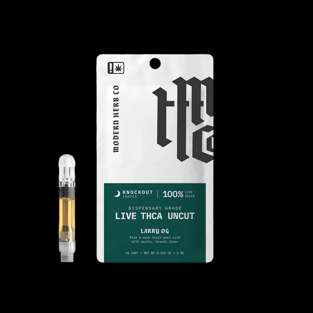 Modern Herb Co.- Live Uncut THCa Vape Pack: Knockout