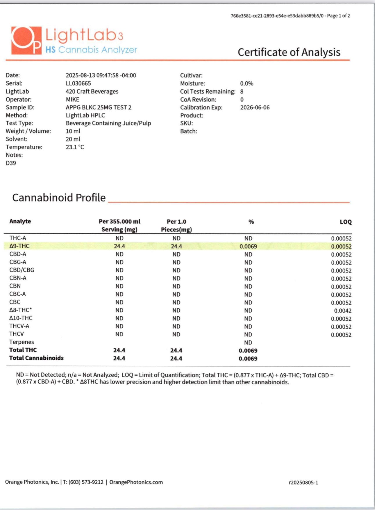 App Girls Cannabis- Black Cherry Soda