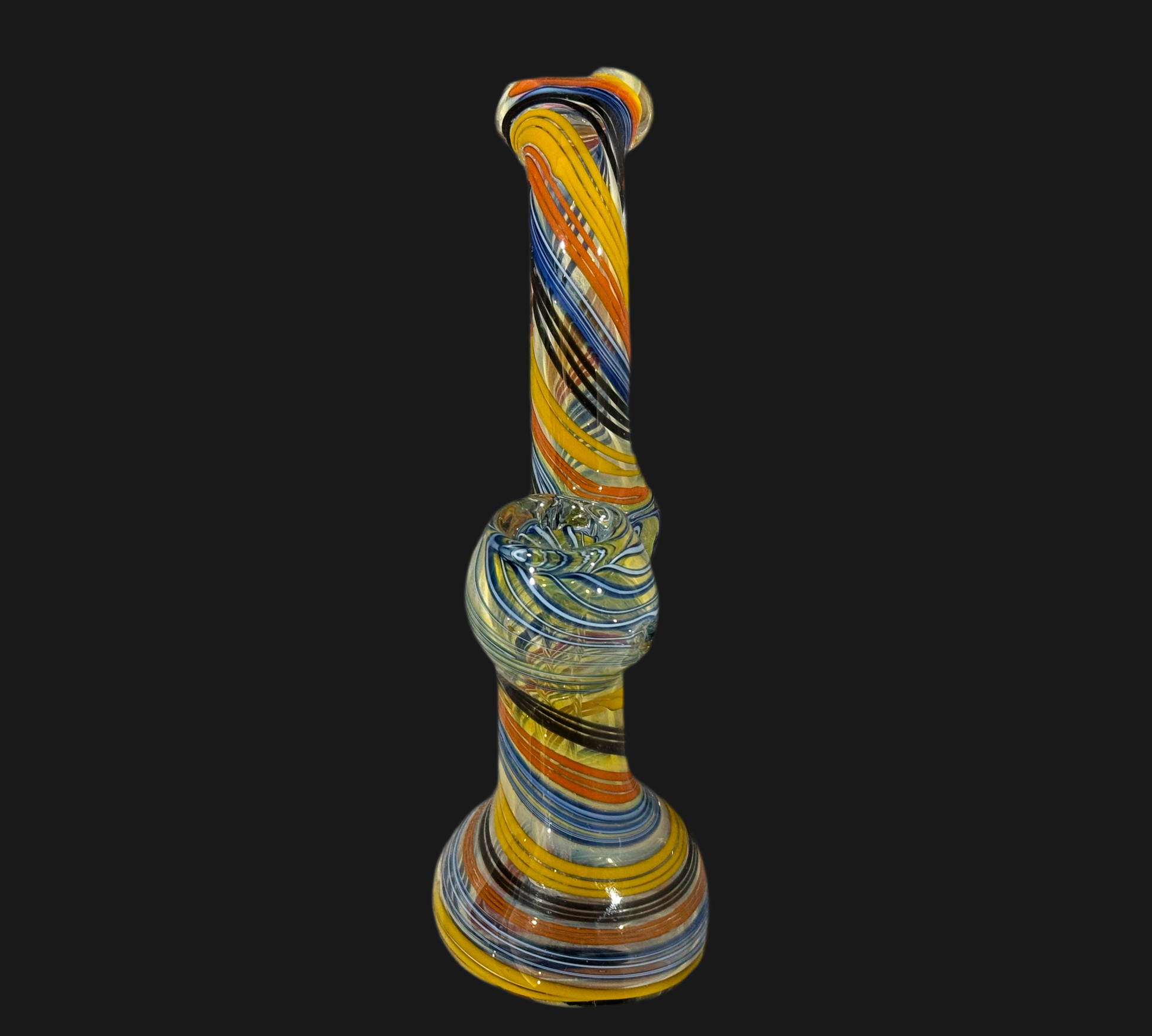 Multicolor Water Bubbler Pipe