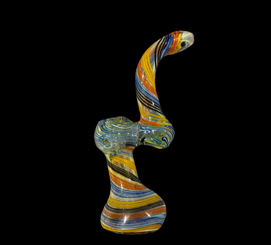 Multicolor Water Bubbler Pipe