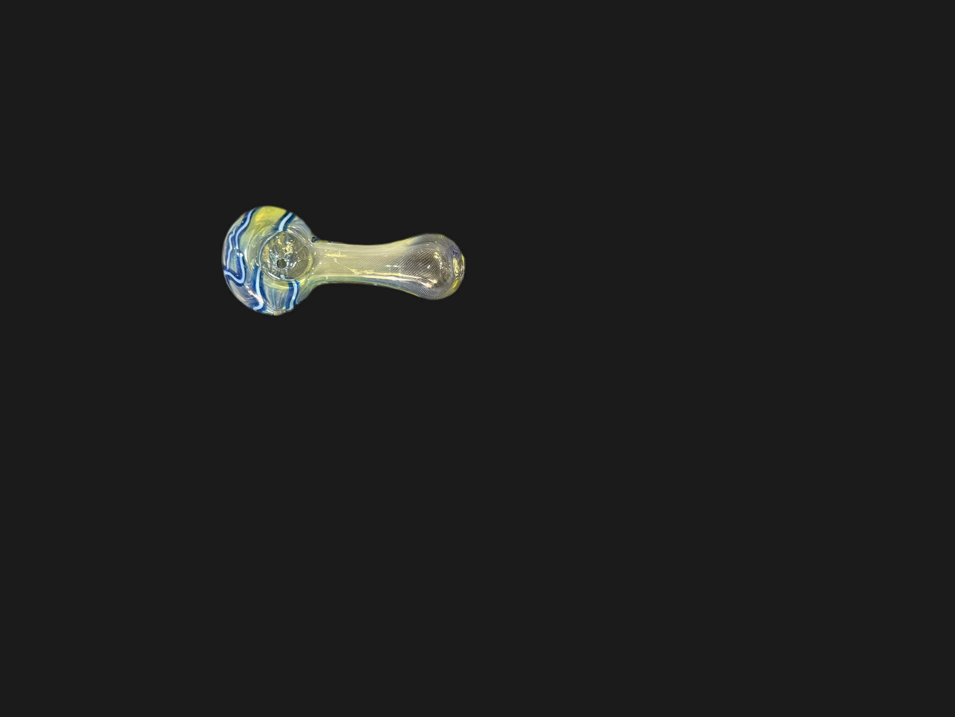 Sand Aqua Glass Hand Pipe