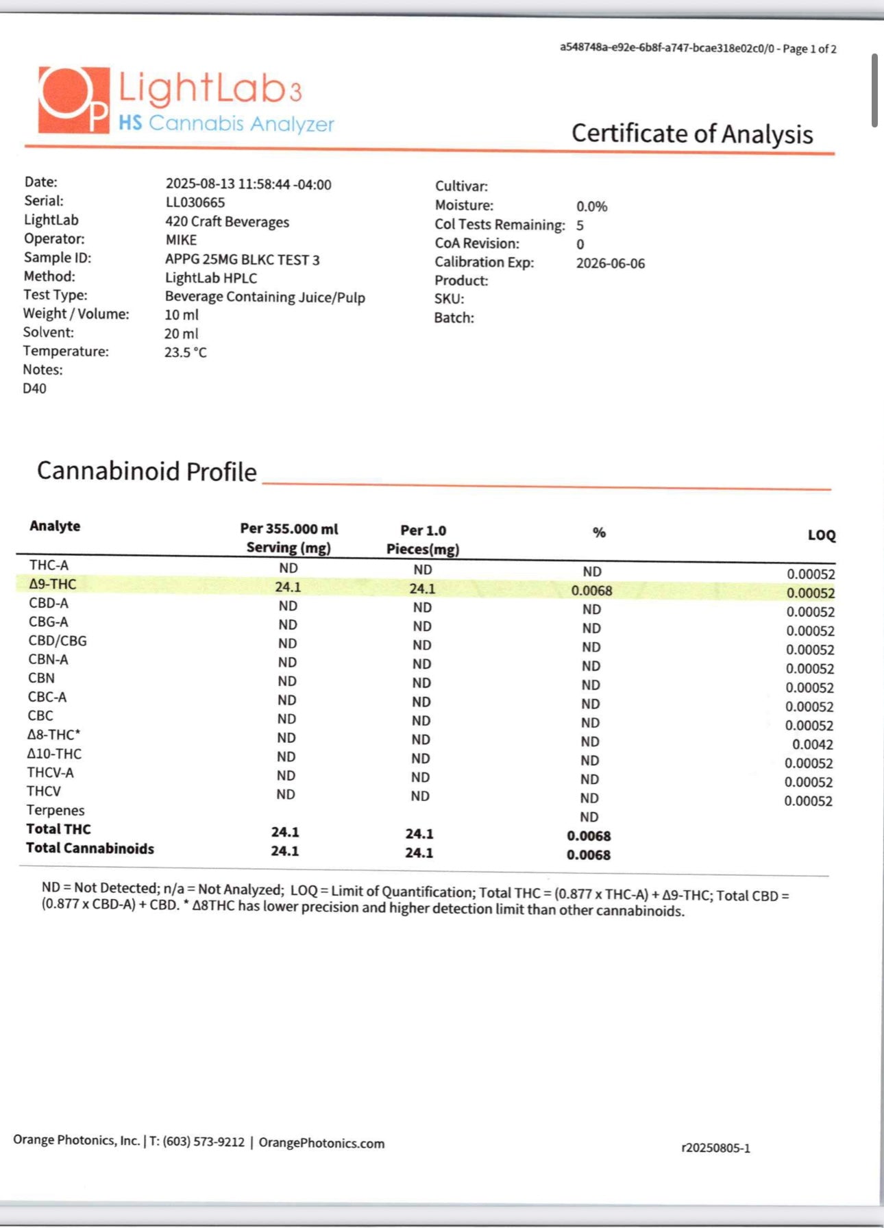 App Girls Cannabis- Black Cherry Soda