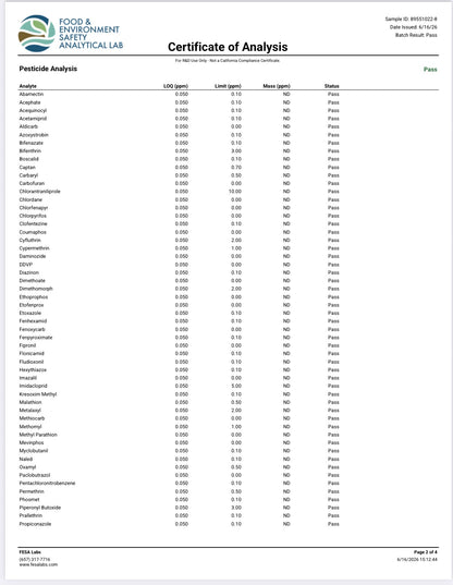 Apple Jack (Sativa) (Type 1), 30.908% THCa, (<0.3% Delta-9 THC)- 3.015% Terpenes (Coming Soon…)