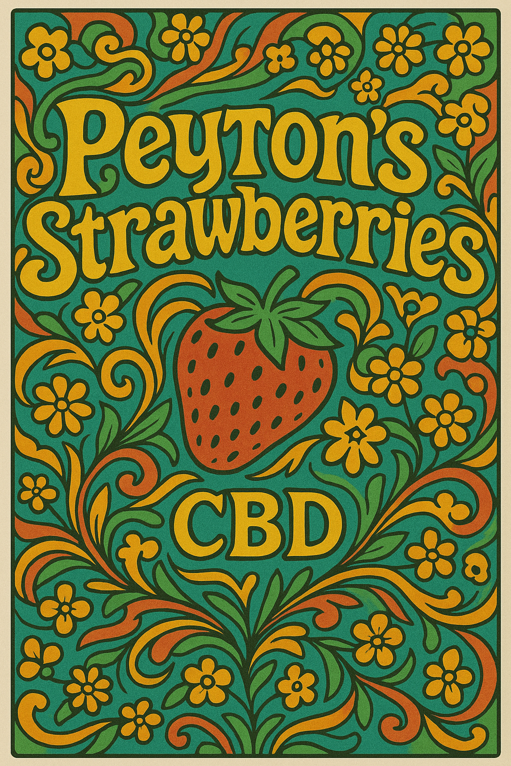Peyton’s Strawberries (Type 3) [Indoor], 17.11% CBD (<0.3% Delta-9 THC)