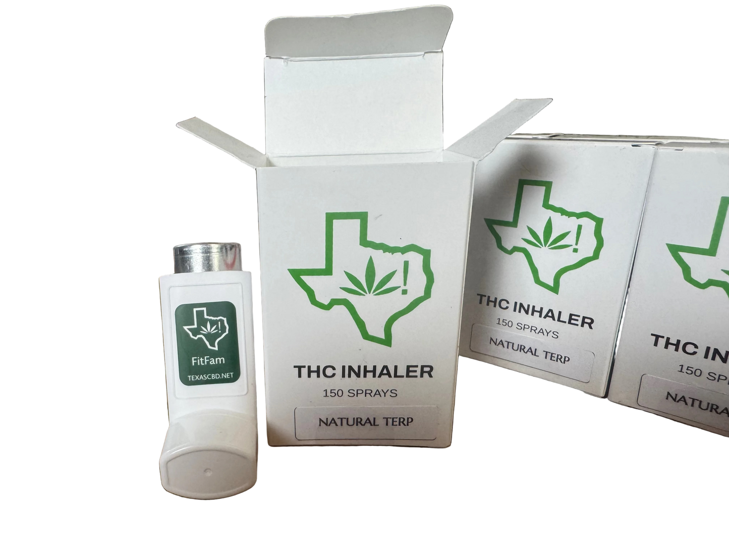 FitFam THC Inhaler (150 Sprays) [0.2865% Delta-9 THC- <0.3% Delta-9 THC]