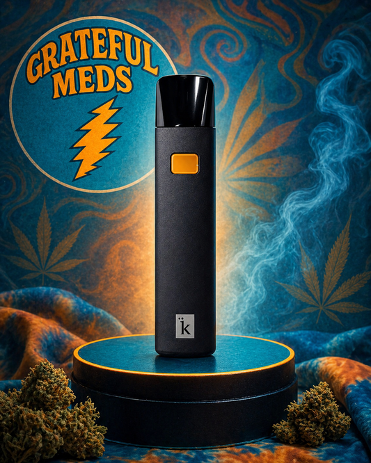 Grateful Meds: Live Rosin iKrusher Disposable Vapes, 1 Gram