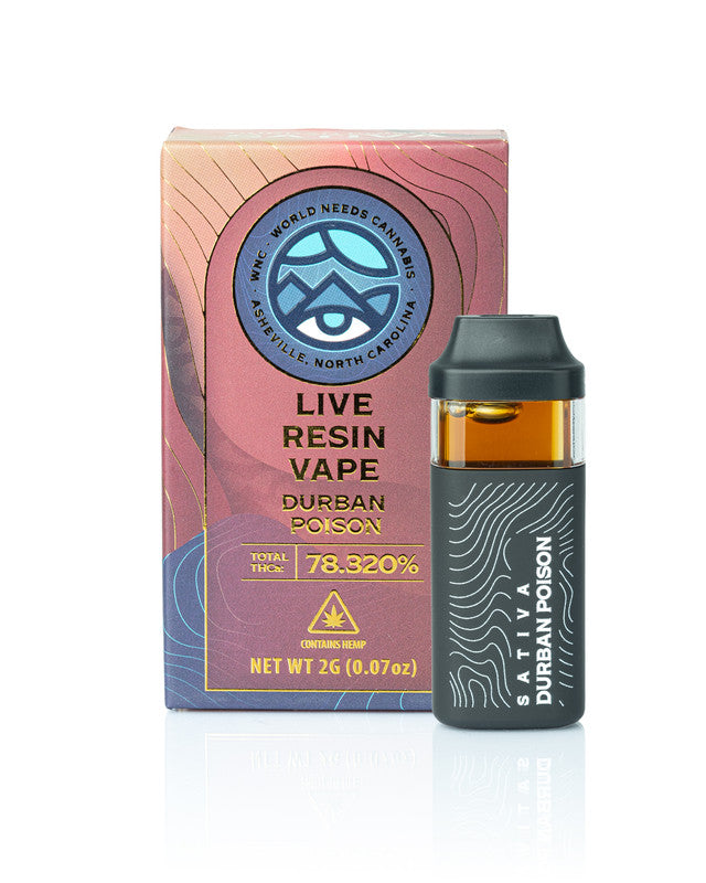 WNC-CBD: THCa Live Resin Disposable Vape 2g (Coming Soon...)