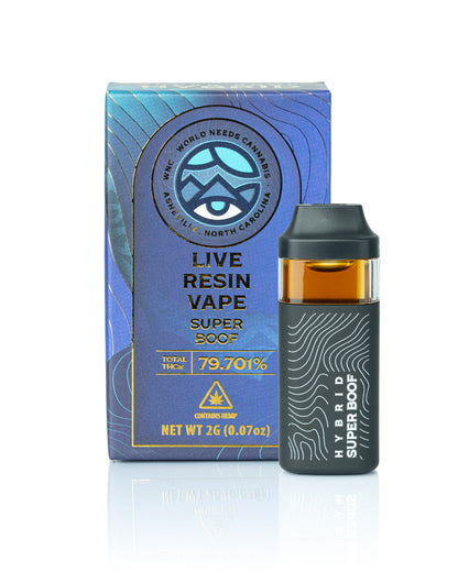 WNC-CBD: THCa Live Resin Disposable Vape 2g (Coming Soon...)