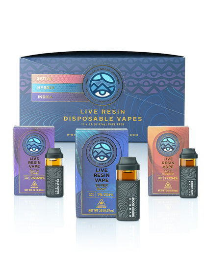WNC-CBD: THCa Live Resin Disposable Vape 2g (Coming Soon...)